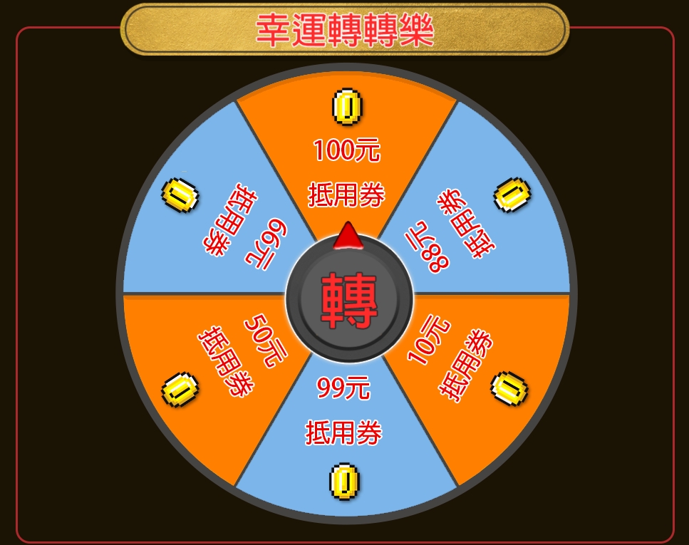 幸運轉轉樂 抽獎程式出租