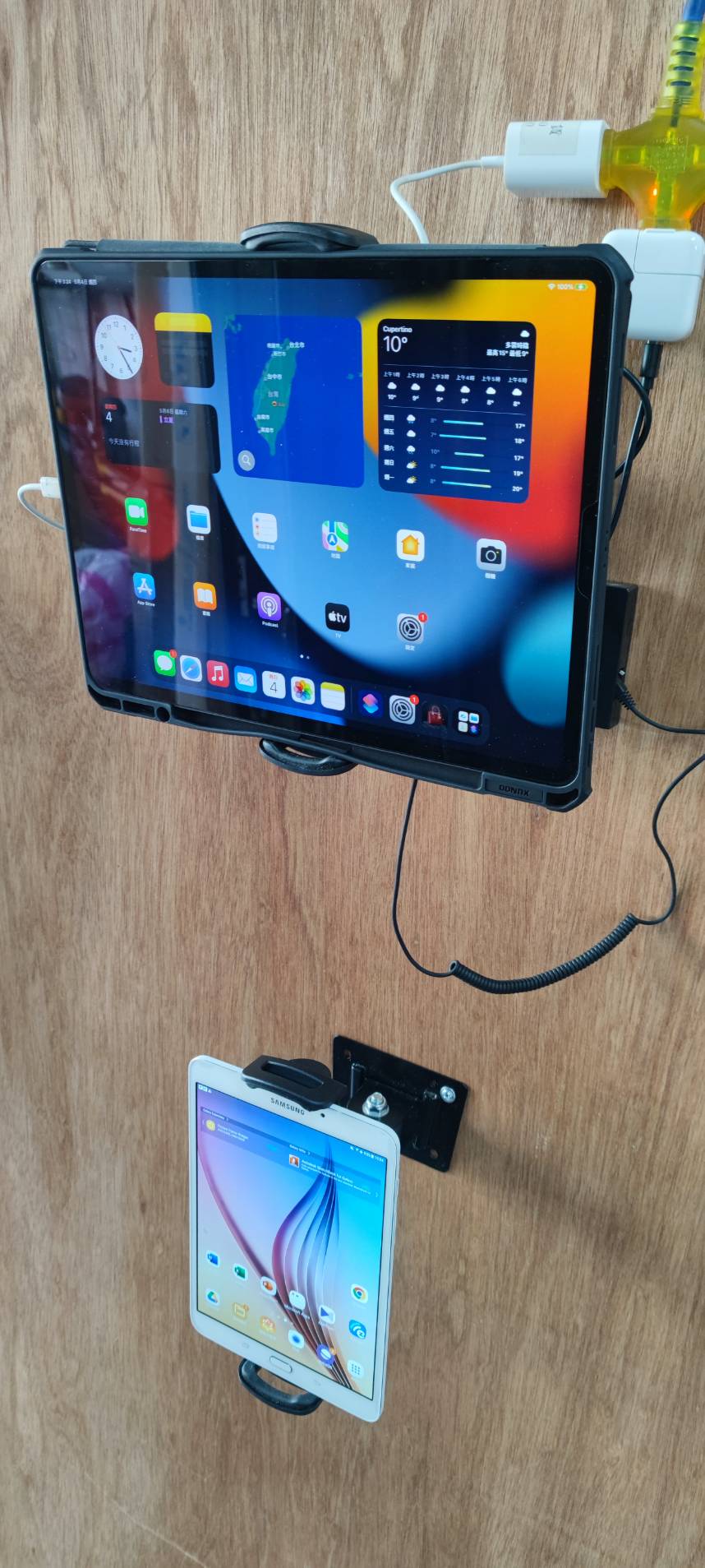 平板電腦防盜壁掛架